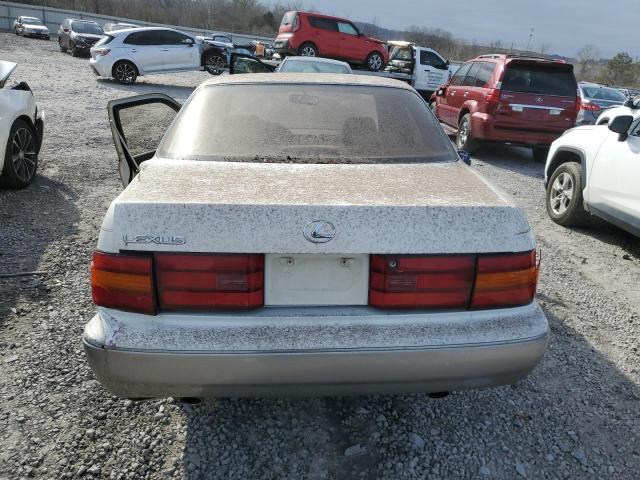 JT8UF11E5P0169214 - 1993 LEXUS LS 400 WHITE photo 6