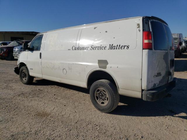 1GCHG39U551227935 - 2005 CHEVROLET EXPRESS G3 WHITE photo 2