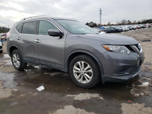 KNMAT2MV6GP657478 - 2016 NISSAN ROGUE S GRAY photo 4