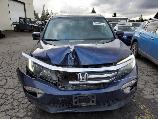 5FNYF6H58GB095911 - 2016 HONDA PILOT EXL BLUE photo 5