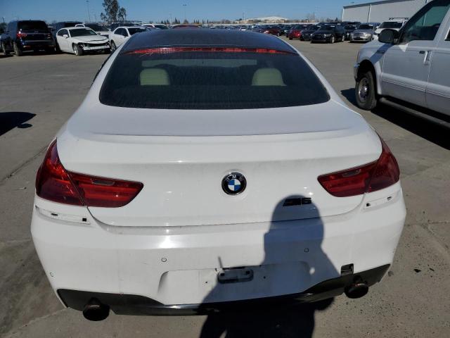 WBA6A0C53DDZ03432 - 2013 BMW 640 I WHITE photo 6