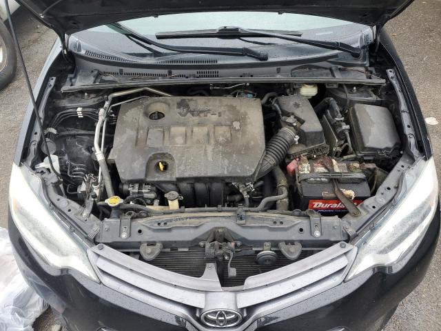 2T1BURHE9FC452626 - 2015 TOYOTA COROLLA L BLACK photo 11