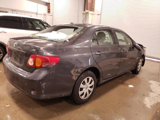 1NXBU40EX9Z143314 - 2009 TOYOTA COROLLA BASE CHARCOAL photo 3