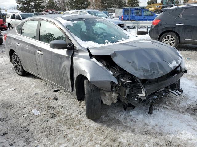 3N1AB7AP4JY253299 - 2018 NISSAN SENTRA S GRAY photo 4