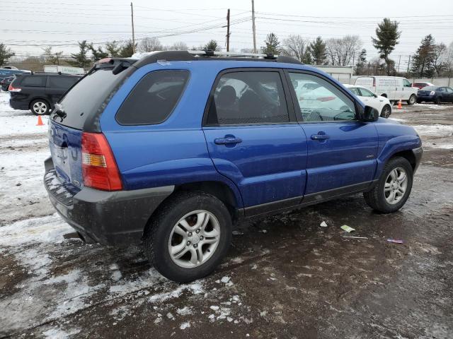 KNDJE723X57137547 - 2005 KIA NEW SPORTA BLUE photo 3