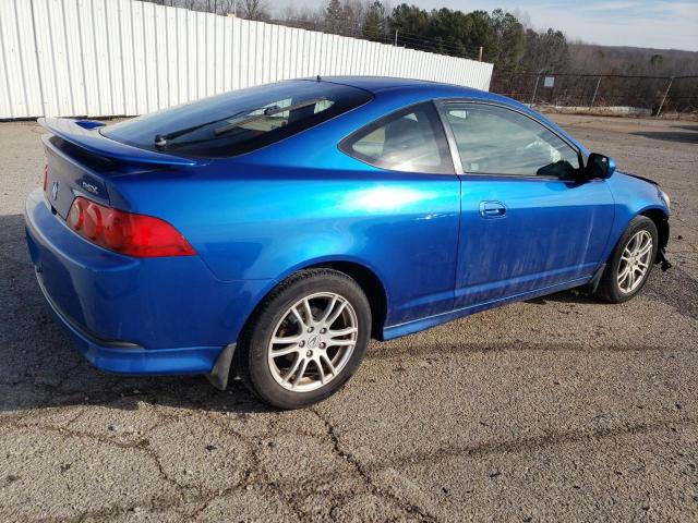 JH4DC54866S020738 - 2006 ACURA RSX BLUE photo 3