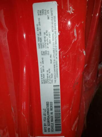 3C6MR5AJXMG674953 - 2021 RAM 2500 TRADESMAN Kırmızı fotoğraf 12