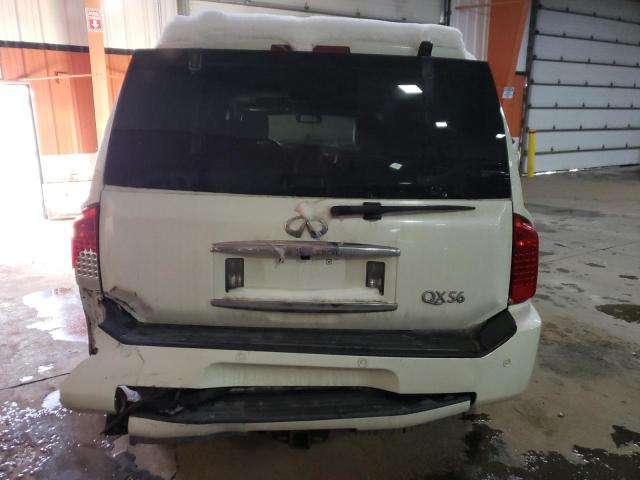 5N3AA08C66N800395 - 2006 INFINITI QX56 WHITE photo 6