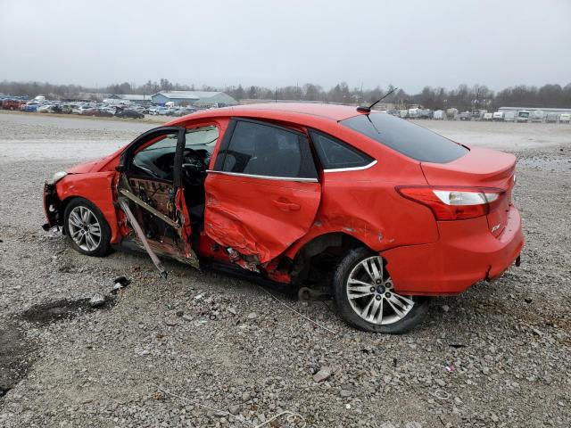 1FAHP3H25CL371959 - 2012 FORD FOCUS SEL RED photo 2