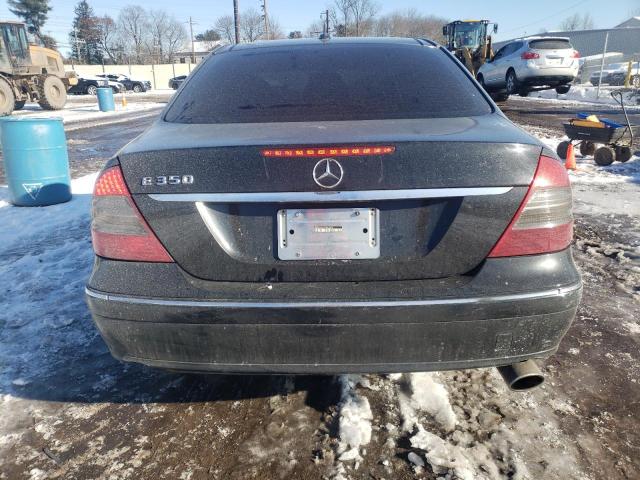 WDBUF56X57B002843 - 2007 MERCEDES-BENZ E 350 BLACK photo 6