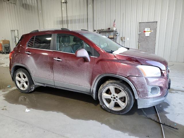 3GNCJRSB2GL124224 - 2016 CHEVROLET TRAX LTZ BURGUNDY photo 4