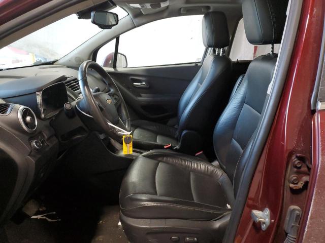 3GNCJRSB2GL124224 - 2016 CHEVROLET TRAX LTZ BURGUNDY photo 7