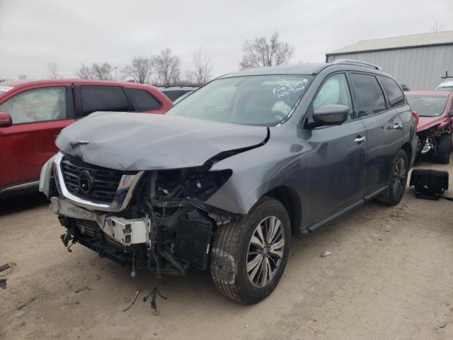 5N1DR2MM9KC625977 - 2019 NISSAN PATHFINDER S GRAY photo 1