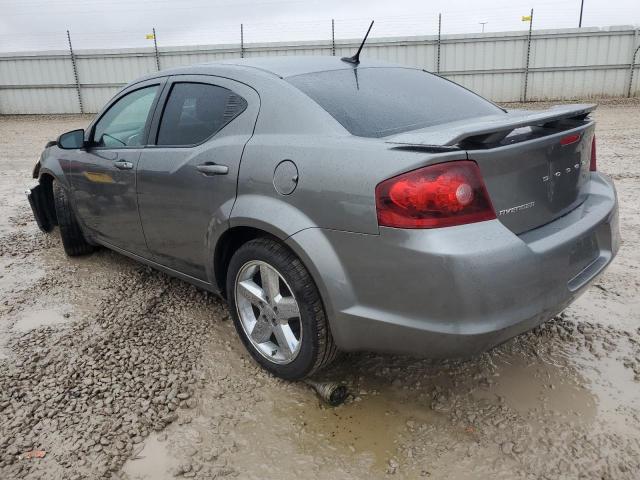 1C3CDZAG9DN768719 - 2013 DODGE AVENGER SE GRAY photo 2