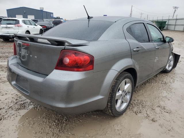 1C3CDZAG9DN768719 - 2013 DODGE AVENGER SE GRAY photo 3