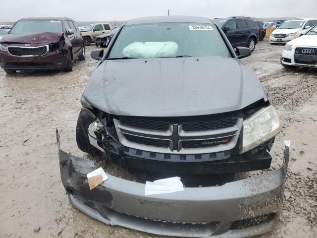 1C3CDZAG9DN768719 - 2013 DODGE AVENGER SE GRAY photo 5