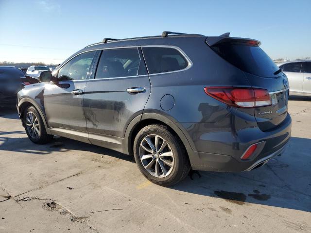 KM8SM4HF6HU246225 - 2017 HYUNDAI SANTA FE SE GRAY photo 2