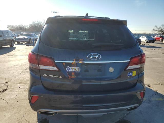 KM8SM4HF6HU246225 - 2017 HYUNDAI SANTA FE SE GRAY photo 6