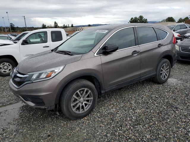 3CZRM3H31FG703231 - 2015 HONDA CR-V LX GRAY photo 1