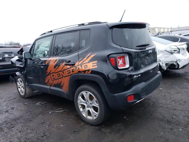 ZACCJBDT1GPD38182 - 2016 JEEP RENEGADE LIMITED BLACK photo 2