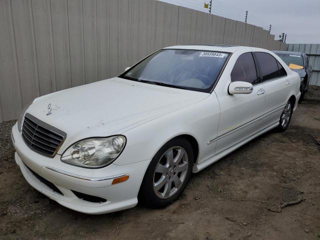 WDBNG83J15A441754 - 2005 MERCEDES-BENZ S 430 4MATIC WHITE photo 1