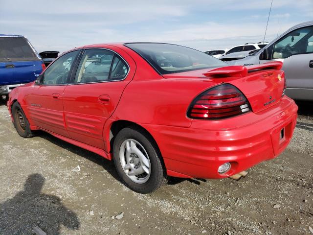 1G2NF52F92C120016 - 2002 PONTIAC GRAND AM SE1 RED photo 2