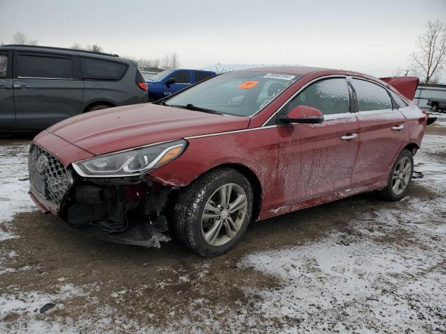 5NPE34AF9KH784966 - 2019 HYUNDAI SONATA LIMITED RED photo 1