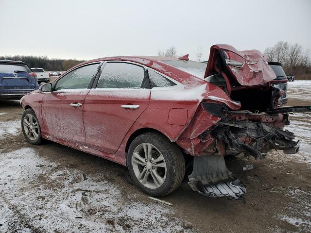 5NPE34AF9KH784966 - 2019 HYUNDAI SONATA LIMITED RED photo 2