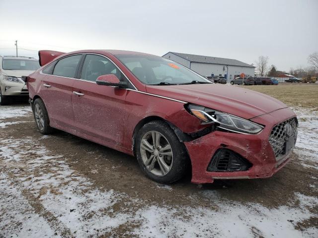 5NPE34AF9KH784966 - 2019 HYUNDAI SONATA LIMITED RED photo 4