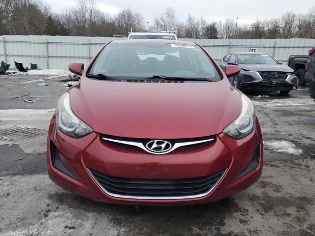 5NPDH4AE8EH544123 - 2014 HYUNDAI ELANTRA SE BURGUNDY photo 5