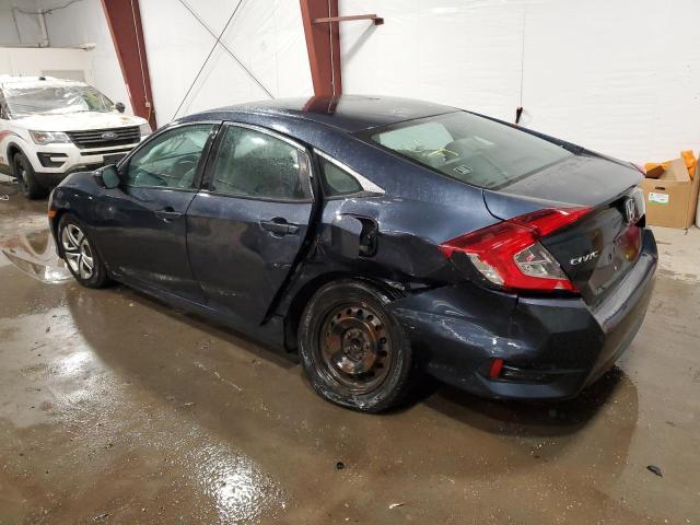 19XFC2F51GE206025 - 2016 HONDA CIVIC LX BLUE photo 2