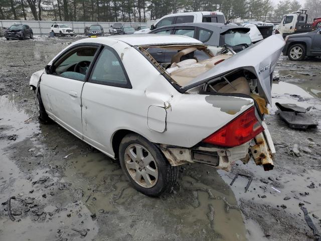 1HGEM22923L053451 - 2003 HONDA CIVIC EX WHITE photo 2