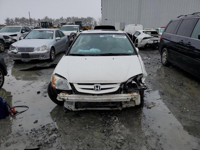 1HGEM22923L053451 - 2003 HONDA CIVIC EX WHITE photo 5