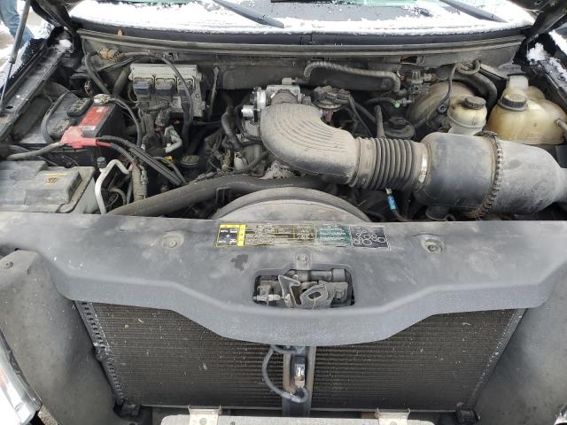 1FTRF14W14NC24364 - 2004 FORD F150 BLACK photo 11