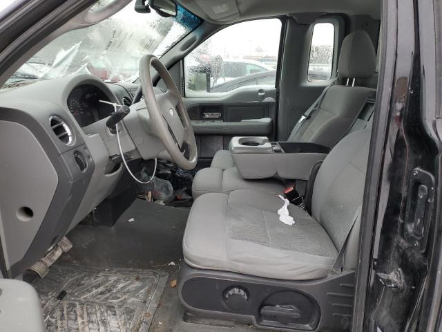 1FTRF14W14NC24364 - 2004 FORD F150 BLACK photo 7