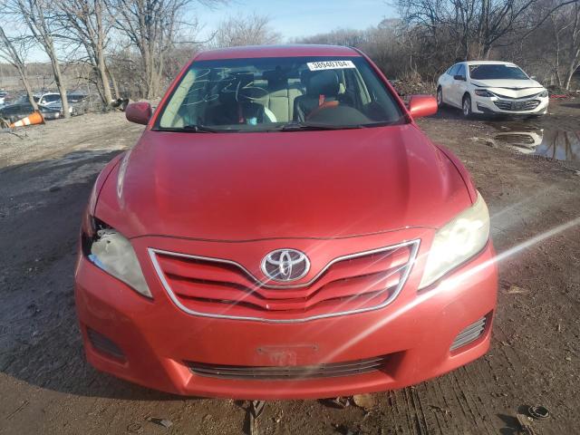 4T1BF3EK6BU135526 - 2011 TOYOTA CAMRY BASE RED photo 5