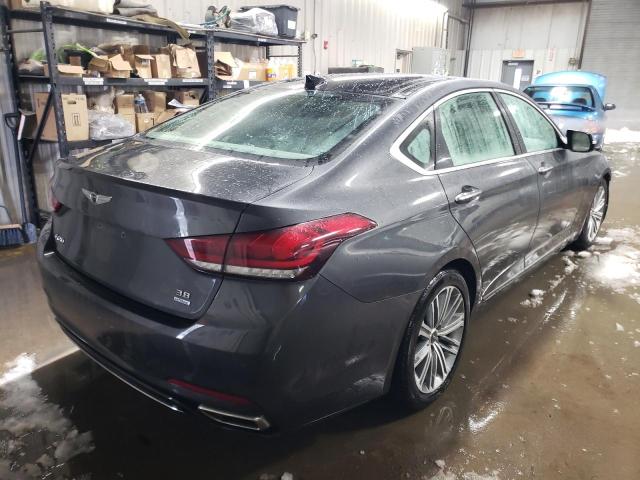 KMHGN4JE6JU233145 - 2018 GENESIS G80 BASE BLUE photo 3