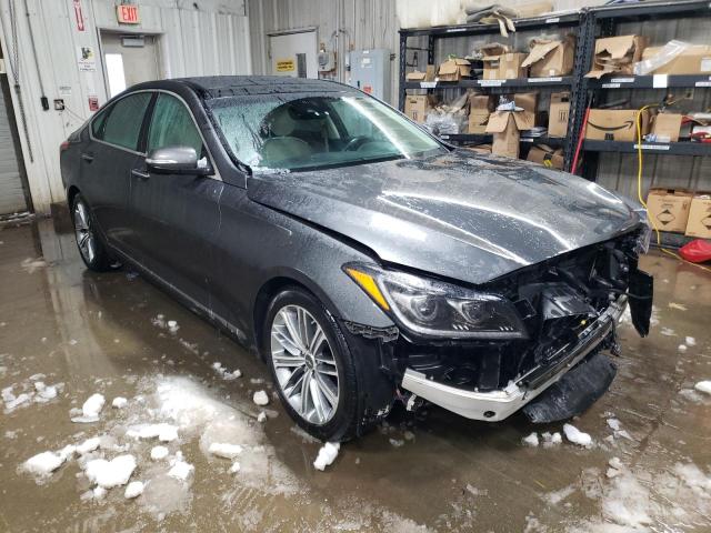 KMHGN4JE6JU233145 - 2018 GENESIS G80 BASE BLUE photo 4