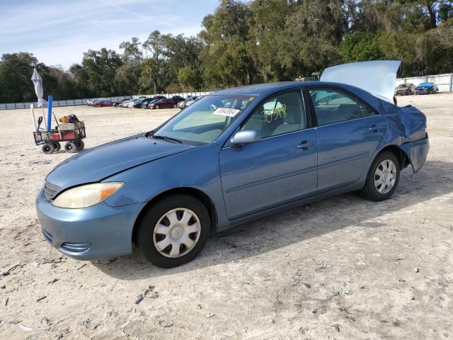 4T1BE32K34U822005 - 2004 TOYOTA CAMRY LE BLUE photo 1