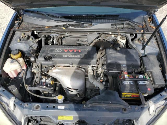 4T1BE32K34U822005 - 2004 TOYOTA CAMRY LE BLUE photo 11