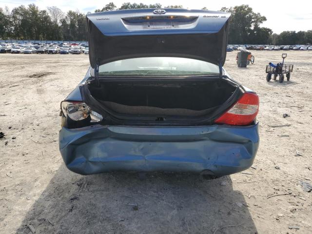 4T1BE32K34U822005 - 2004 TOYOTA CAMRY LE BLUE photo 6