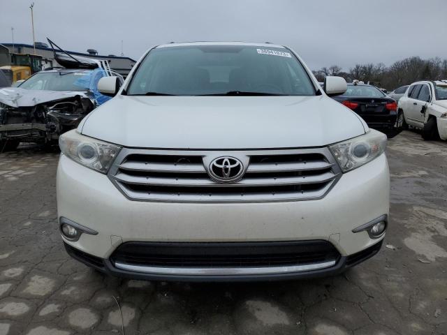 5TDZK3EH5CS088840 - 2012 TOYOTA HIGHLANDER BASE أبيض صورة 5