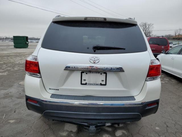5TDZK3EH5CS088840 - 2012 TOYOTA HIGHLANDER BASE أبيض صورة 6