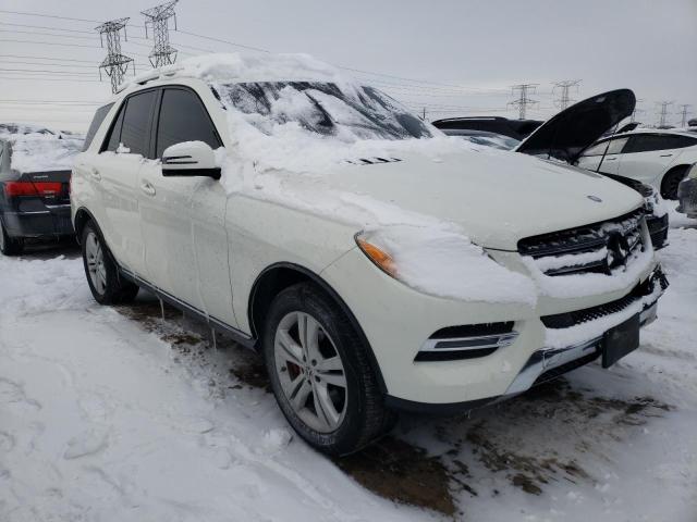 4JGDA5HB5DA133589 - 2013 MERCEDES-BENZ ML 350 4MATIC WHITE photo 4