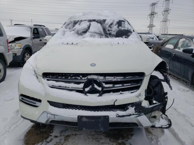 4JGDA5HB5DA133589 - 2013 MERCEDES-BENZ ML 350 4MATIC WHITE photo 5