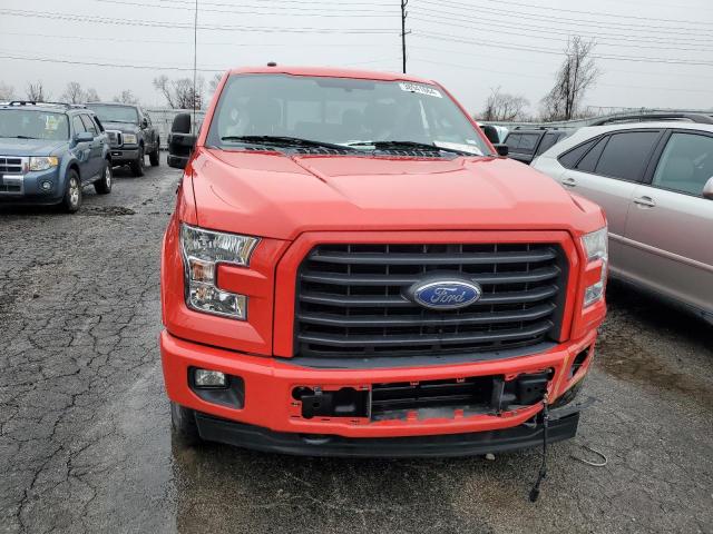 1FTEW1EP2HKD84931 - 2017 FORD F150 SUPERCREW RED photo 5