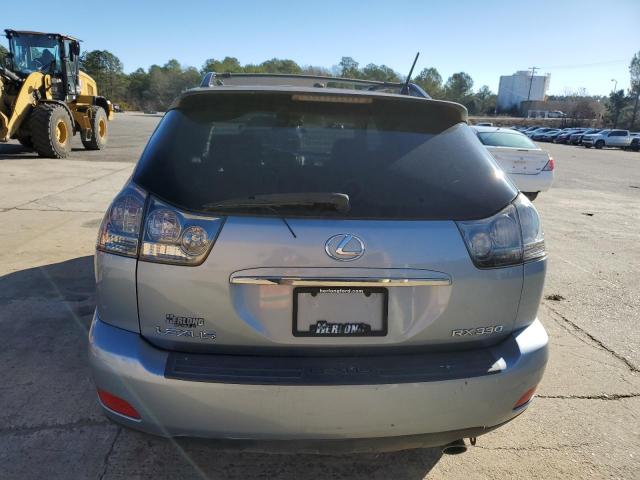 JTJGA31U840021986 - 2004 LEXUS RX 330 BLUE photo 6