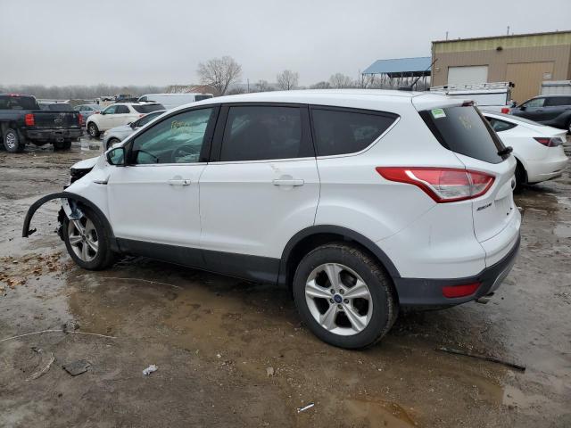 1FMCU0GX0EUD09838 - 2014 FORD ESCAPE SE WHITE photo 2