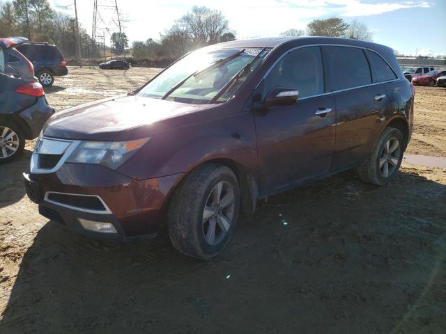 2HNYD2H46DH522573 - 2013 ACURA MDX TECHNOLOGY BURGUNDY photo 1