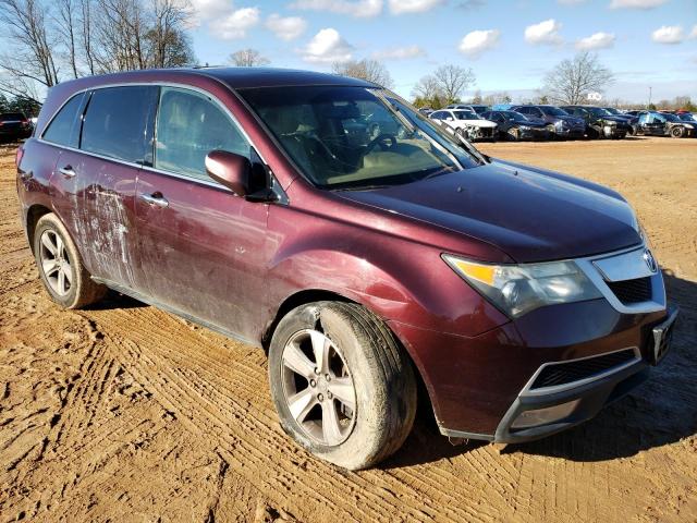 2HNYD2H46DH522573 - 2013 ACURA MDX TECHNOLOGY BURGUNDY photo 4